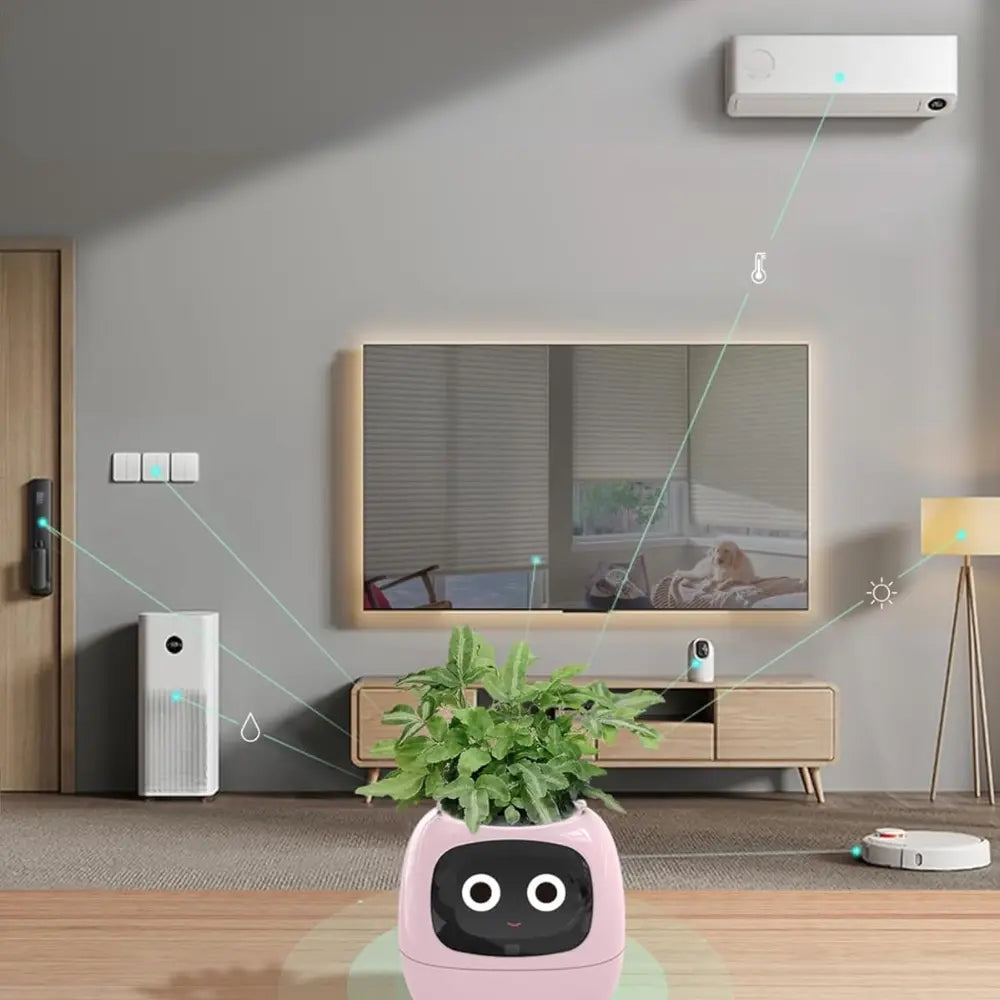 HappyPlanty | Pot intelligent pour plantes Les Visionnaires