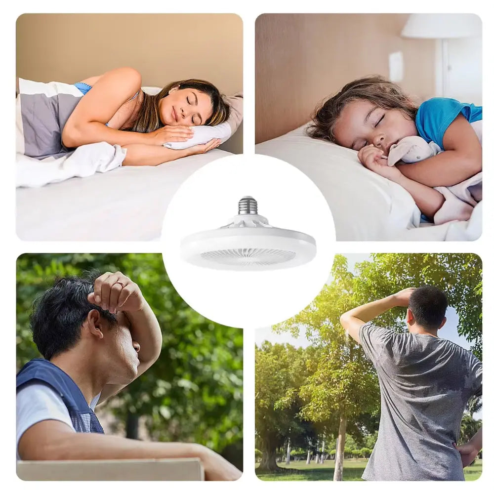 FreshBulb | ventilateur luminaire Les Visionnaires
