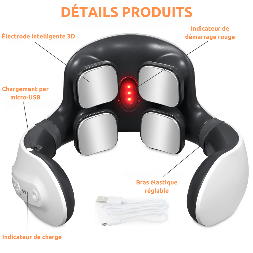 ApaisaNuque | Masseur nuque chauffant EMS