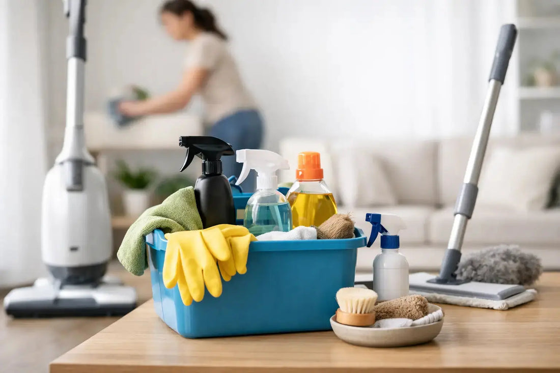 Optimiser une routine ménage rapide chez soi