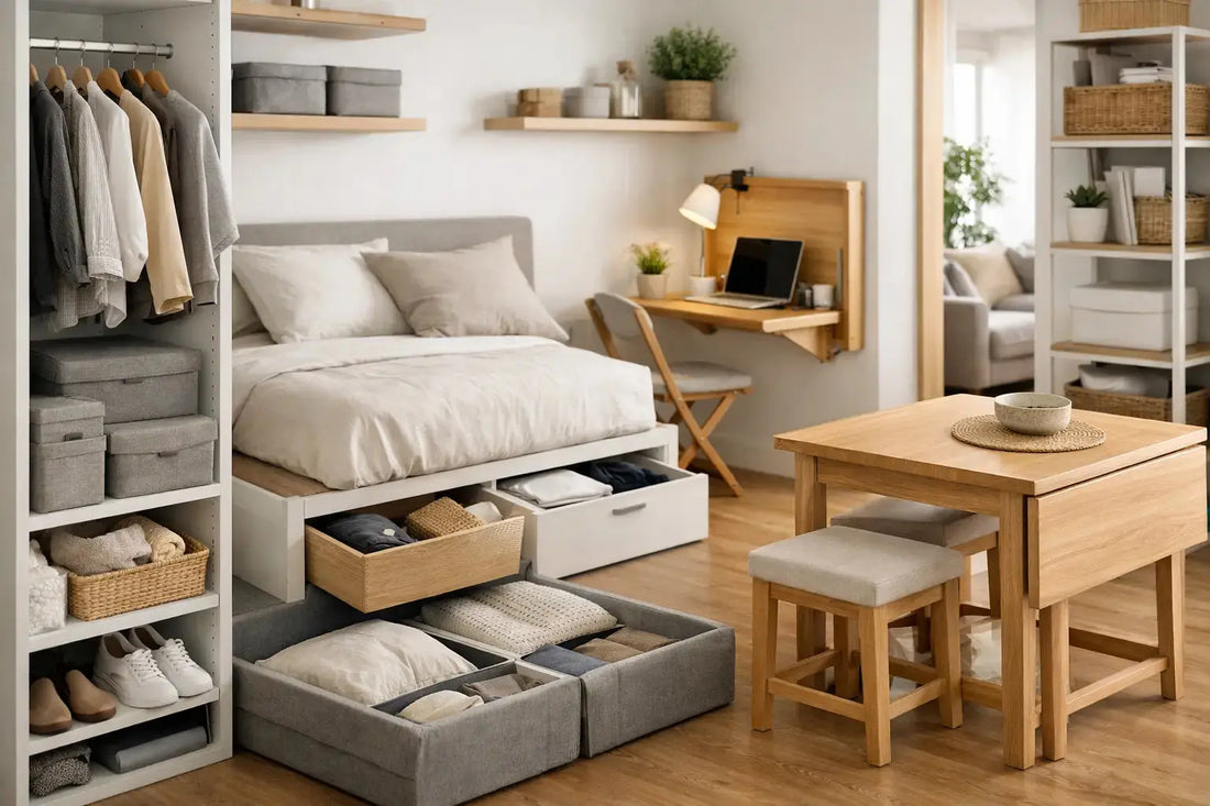 12 astuces pour gagner de la place chez soi