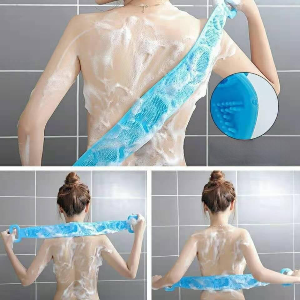 SilicoRub | Sangle dos silicone exfoliante