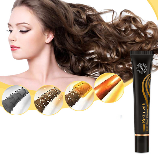 ForceRacine sérum densifiant pour cuir chevelu avec roller applicateur pour cheveux fins et clairsemés