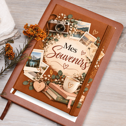 📖 Leather Journal - ❤️ My Memories
