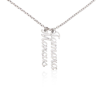 💕 Collier Multi-Prénoms Personnalisé