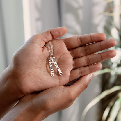 💕 Collier Multi-Prénoms Personnalisé